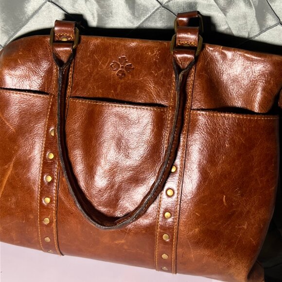 Patricia Nash Carducci Pocket Tote‎ Bag Purse Cross Body * No Strap * GS9 - Picture 2 of 6